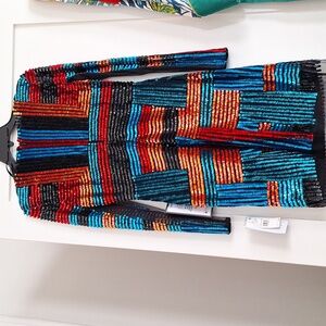 Aidan Mattox Mutli colored dress